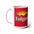 Folgers- White Ceramic Mug - Creations by Chris and Carlos