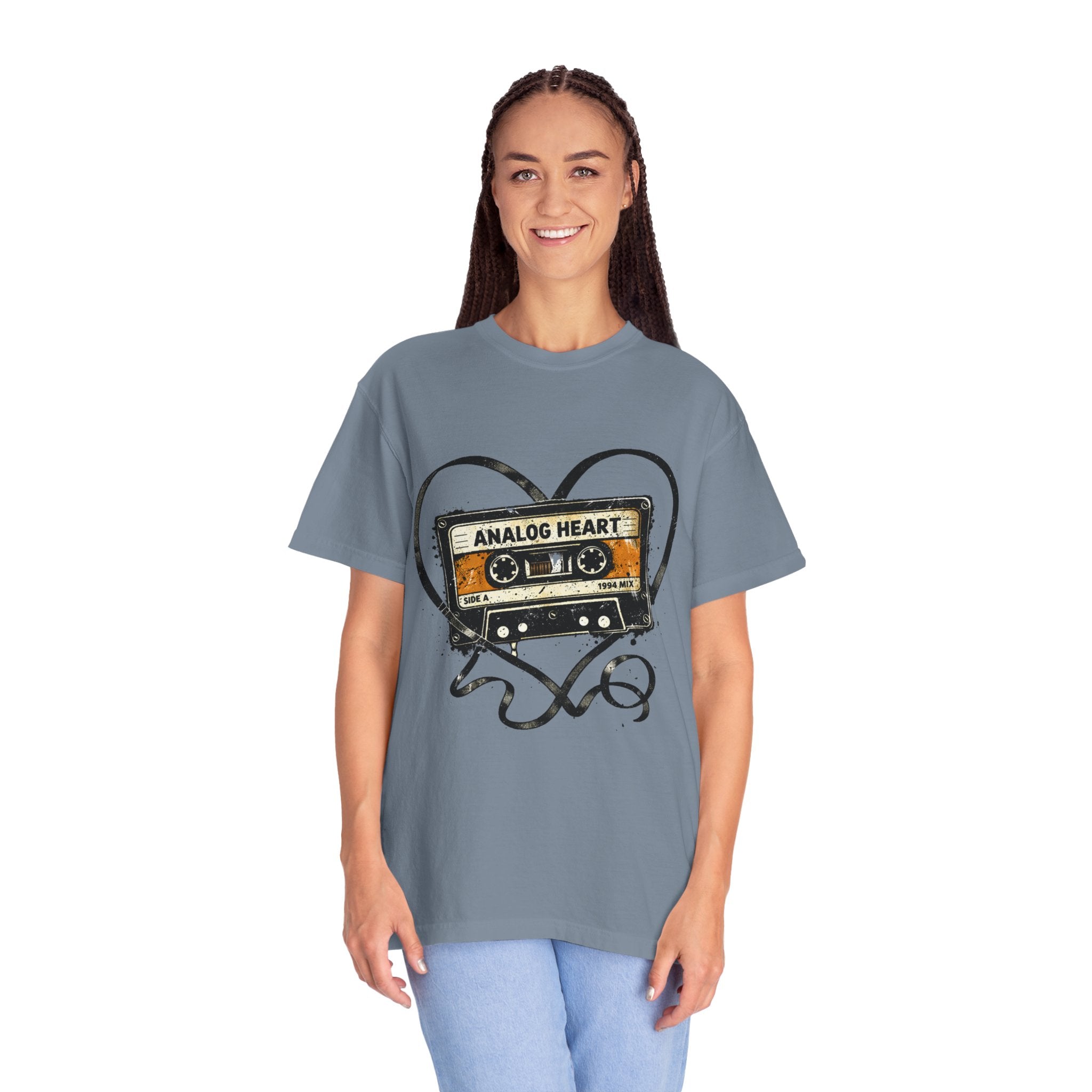 Analog Heart Cassette T-Shirt - Creations by Chris and Carlos