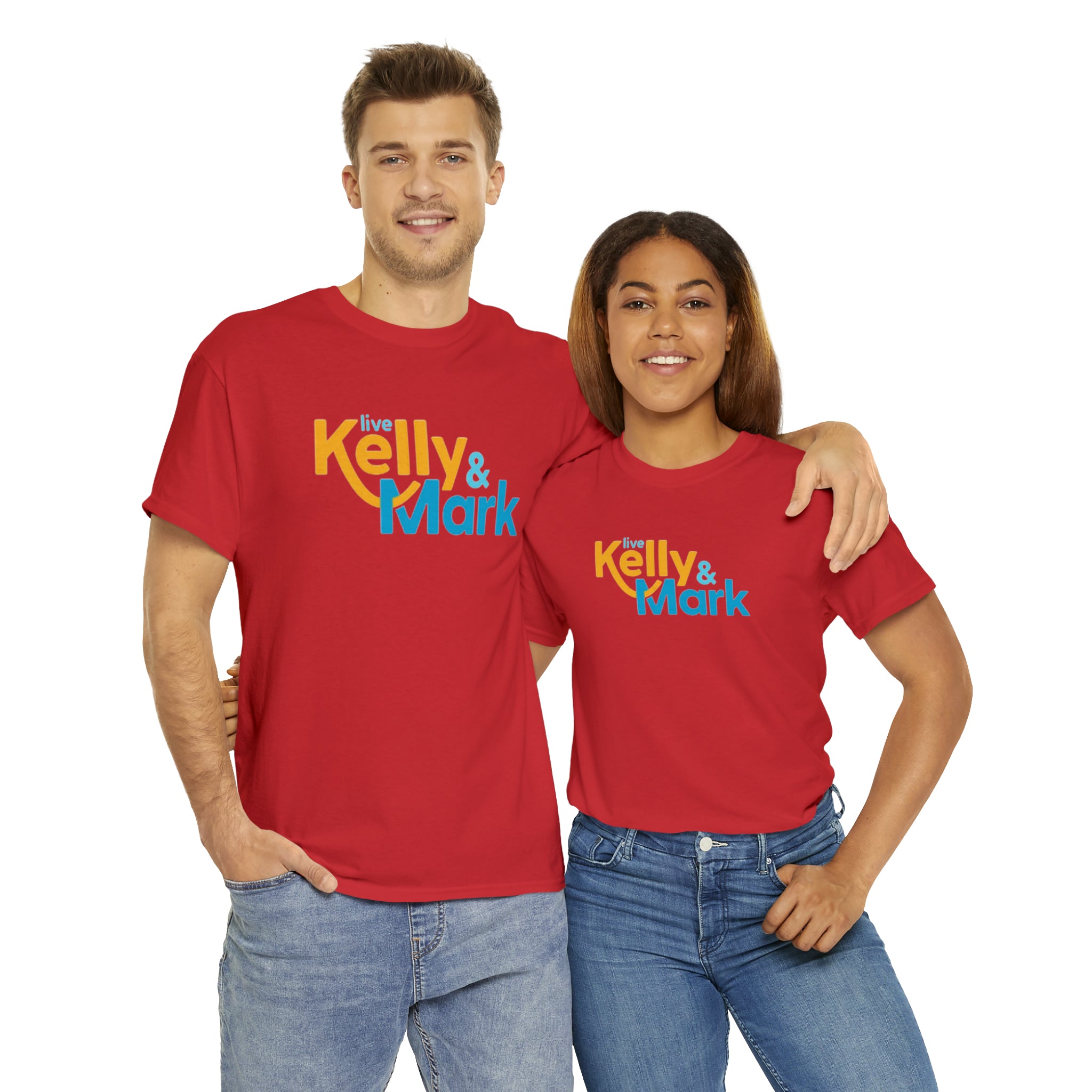 Live Kelly and Mark- Unisex Heavy Cotton T-Shirt - Creations by Chris and Carlos