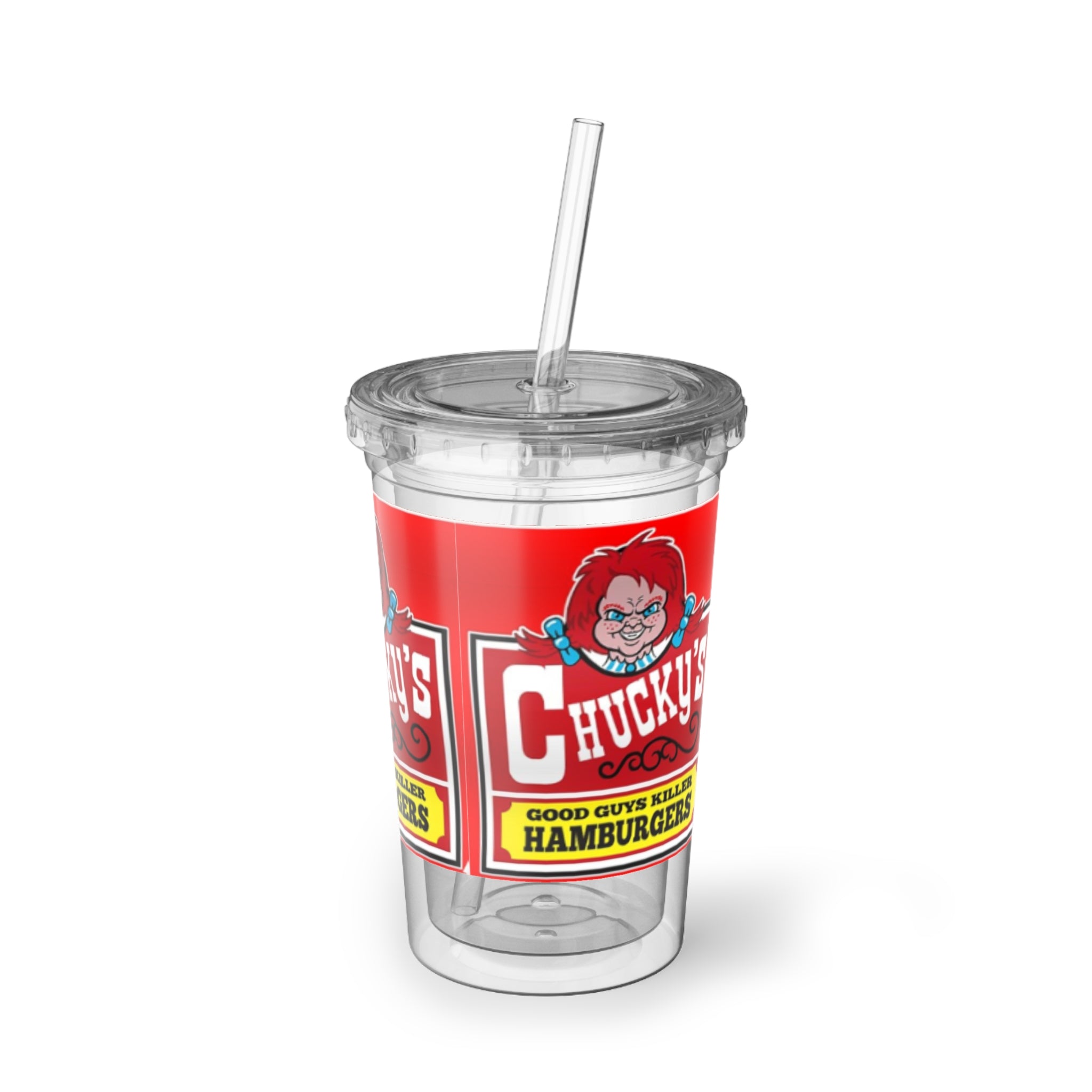 Chucky's Hamburgers- Suave Acrylic Cup - Creations by Chris and Carlos