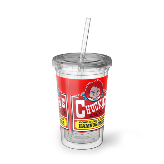 Chucky's Hamburgers- Suave Acrylic Cup - Creations by Chris and Carlos