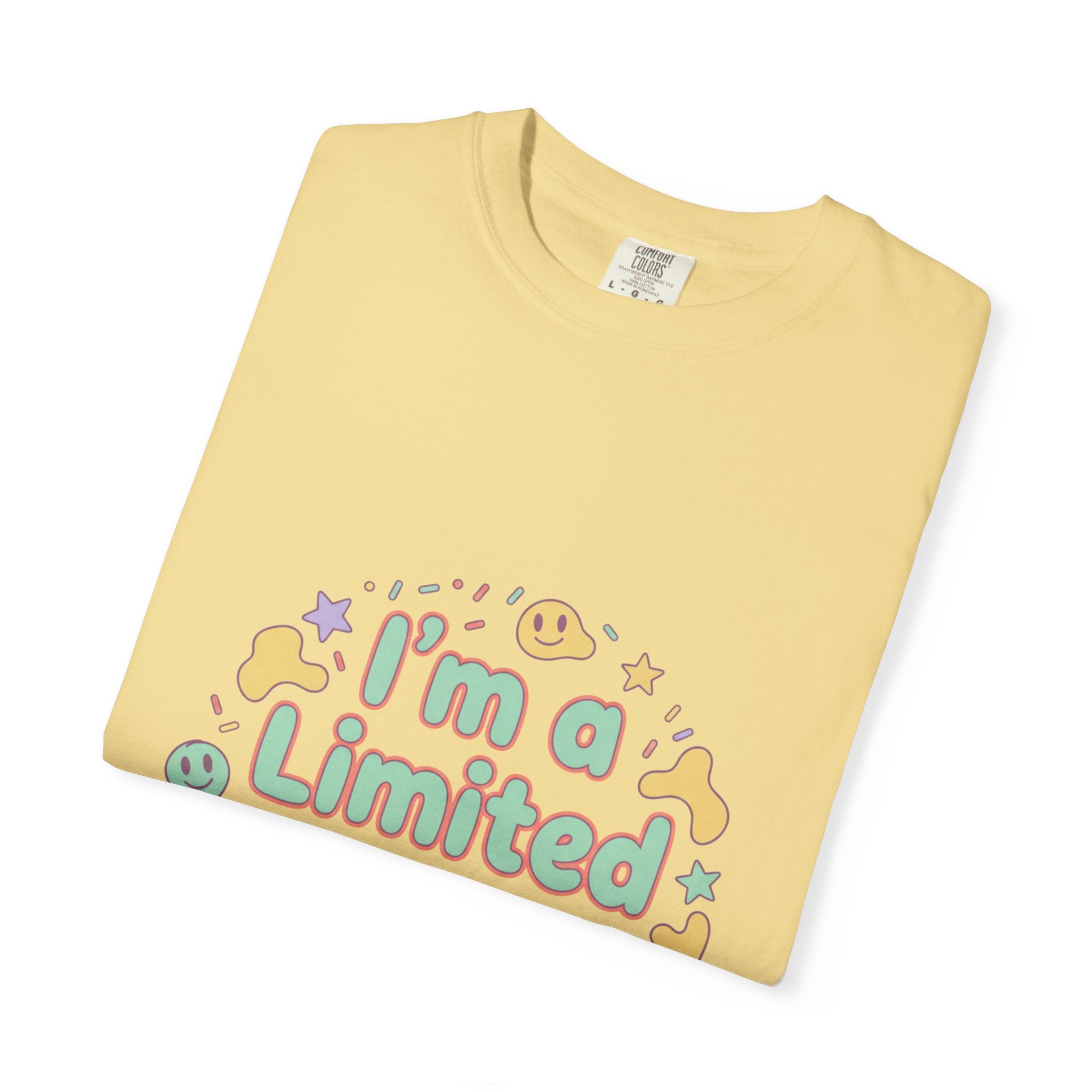 T-Shirt — "I'm a Limited Edition" Funny Retro Graphic Tee - Creations by Chris and Carlos