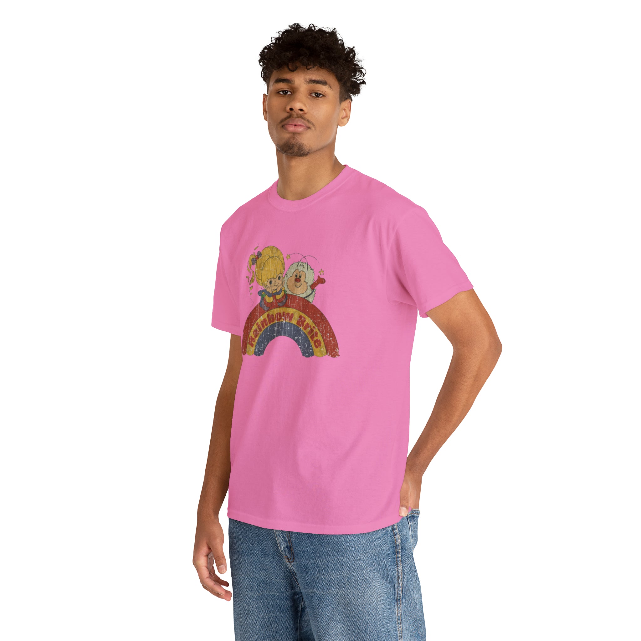 Rainbow Bright- Unisex Heavy Cotton T-Shirt - Creations by Chris and Carlos