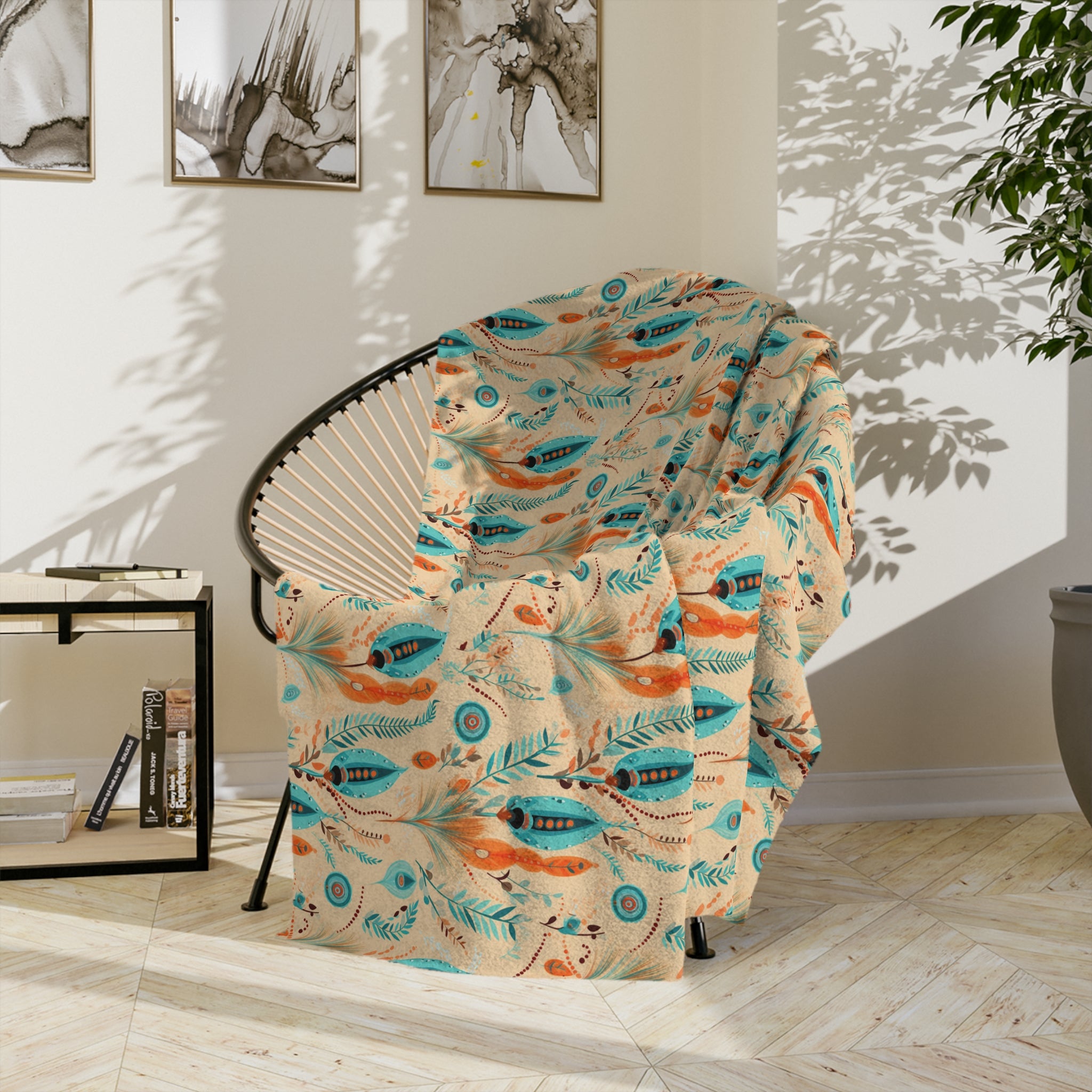 Sol y Alegría (Sun and Joy) Collection-Velveteen Microfiber Blanket - Creations by Chris and Carlos