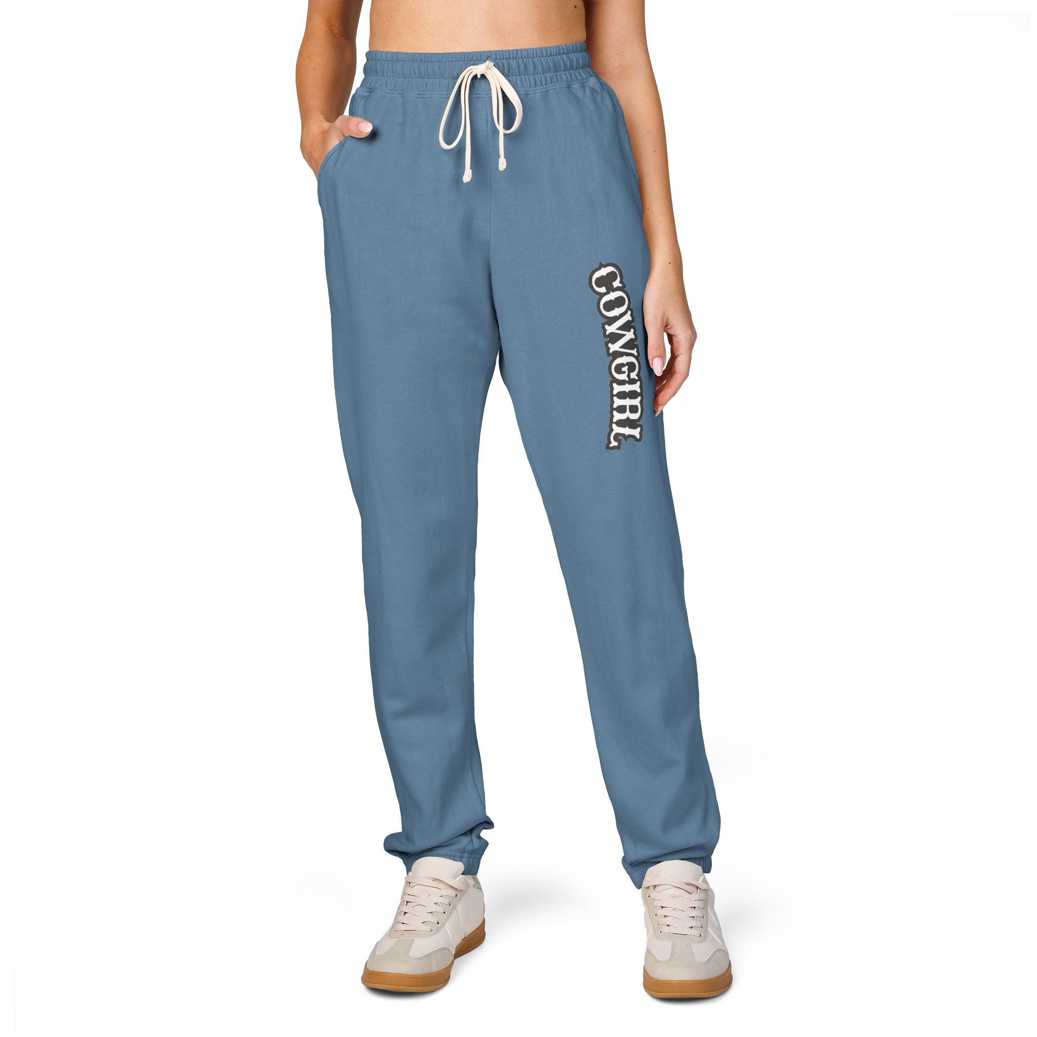 Cowgirl Unisex Garment-Dyed Fleece Sweatpants - Creations by Chris and Carlos