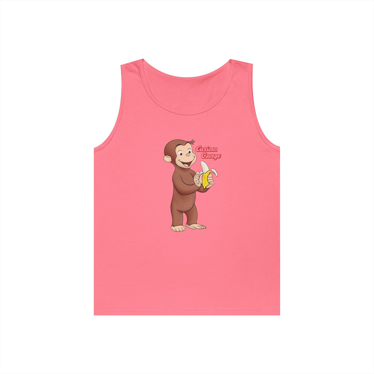 Curious George Monkey Banana Tank Top - Creations by Chris and Carlos