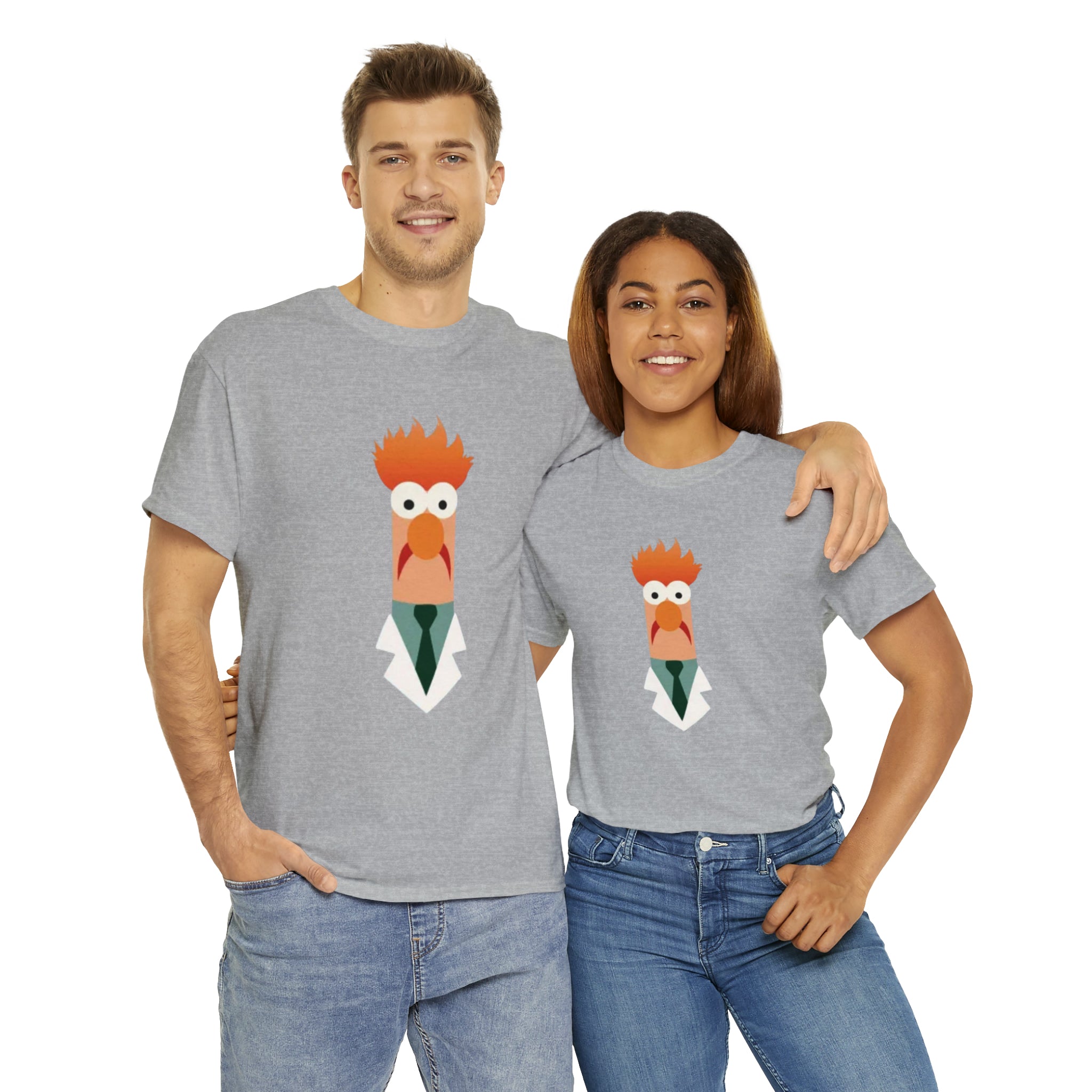 Beeker- Unisex Heavy Cotton T-Shirt - Creations by Chris and Carlos