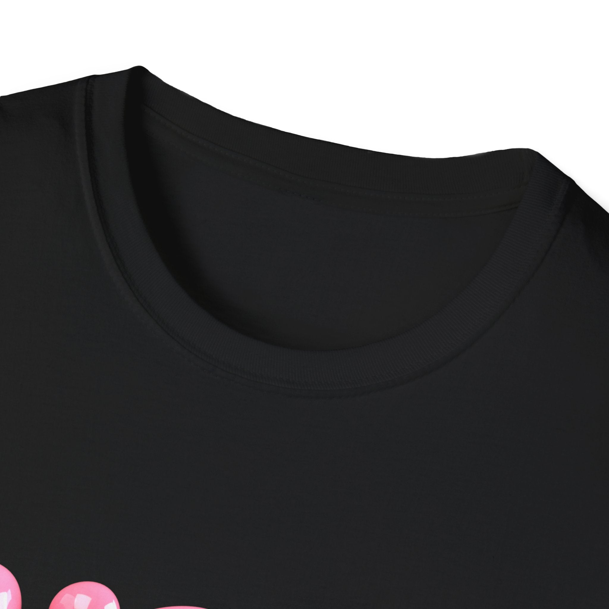 Neil Tran Pink Balloon Text T-Shirt - Creations by Chris and Carlos