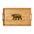Fireside Provisions™ | Bear Engraved Bamboo Serving Tray