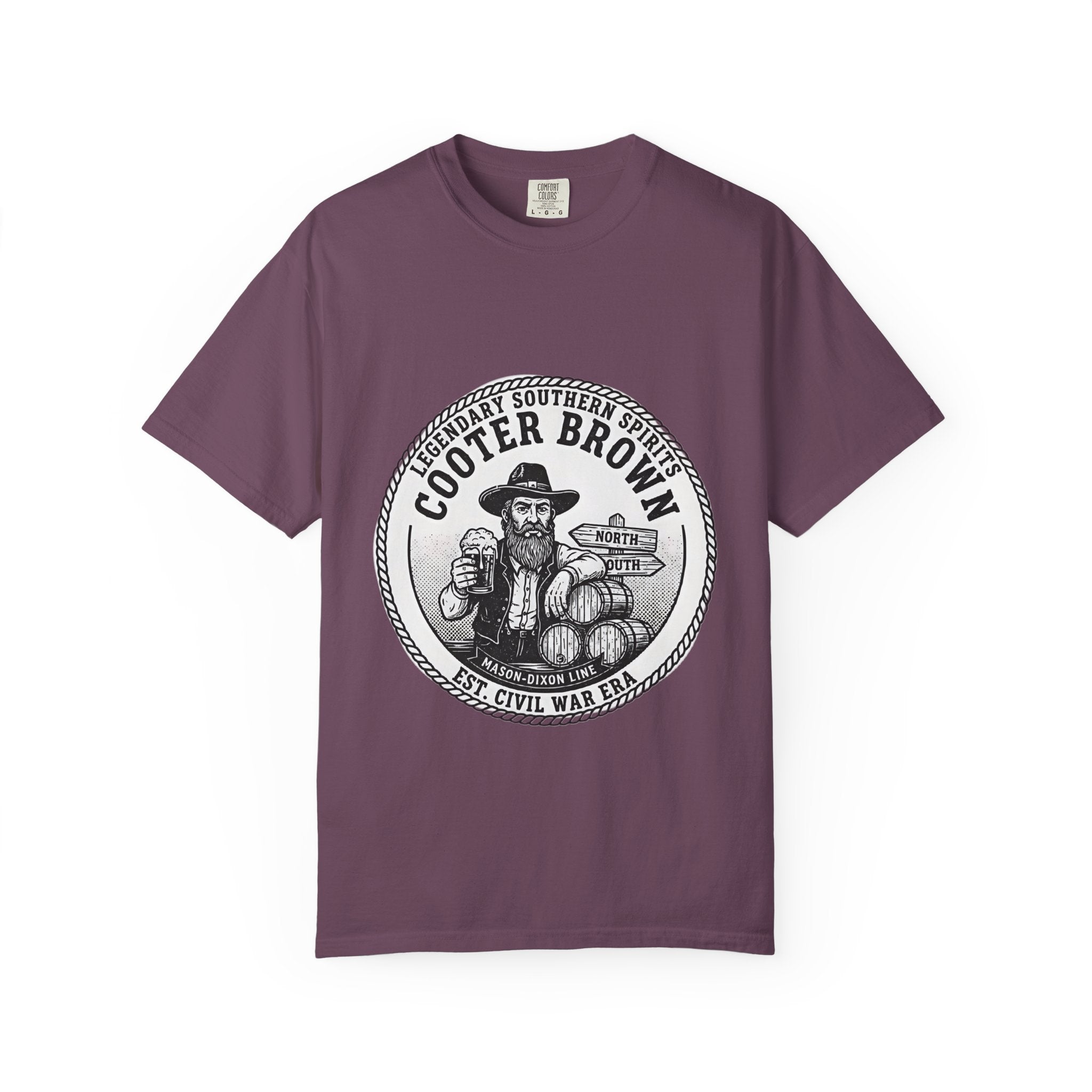 Cooter Brown Vintage Southern Graphic T-Shirt - Creations by Chris and Carlos