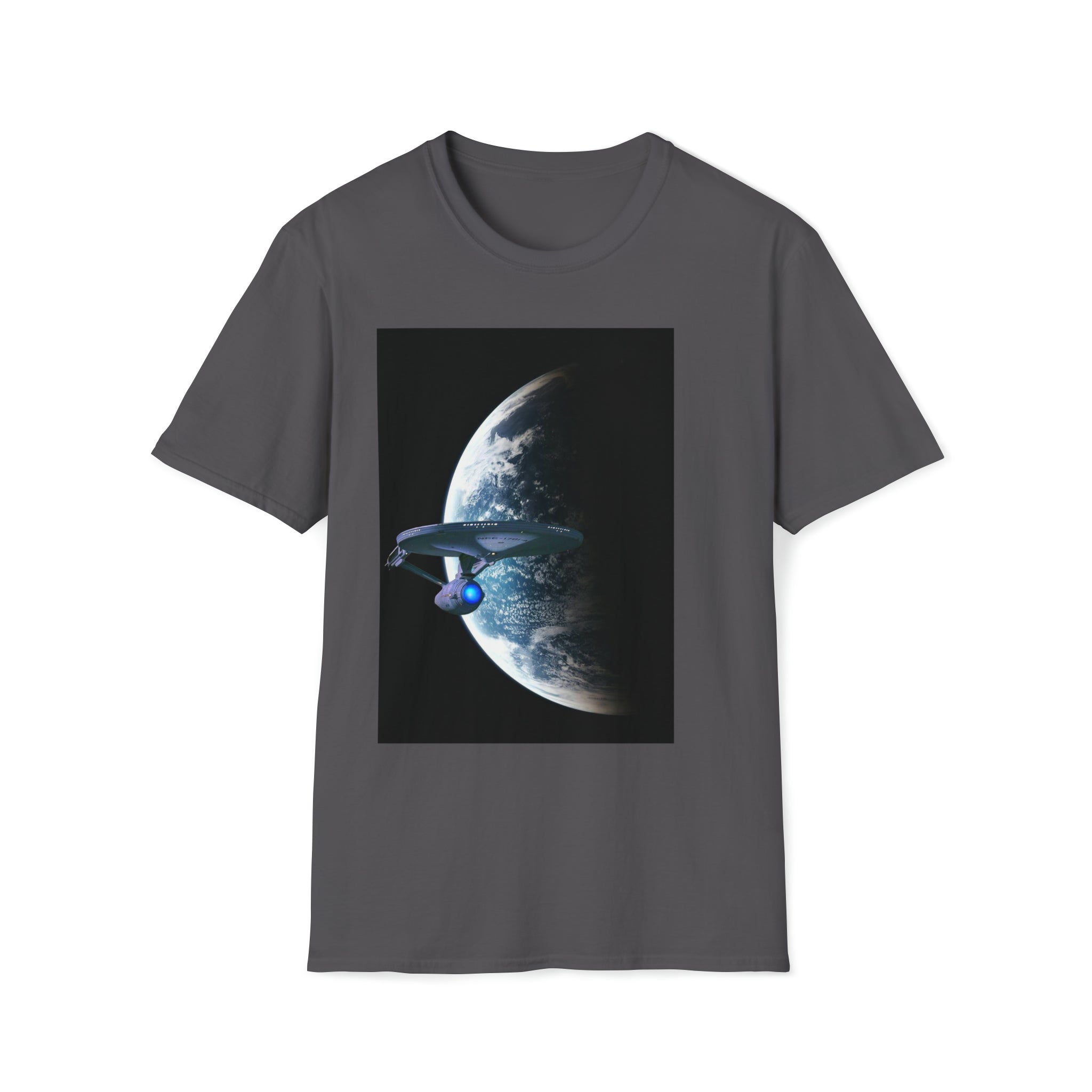 Star Trek USS Enterprise- unisex Softstyle T-Shirt - Creations by Chris and Carlos