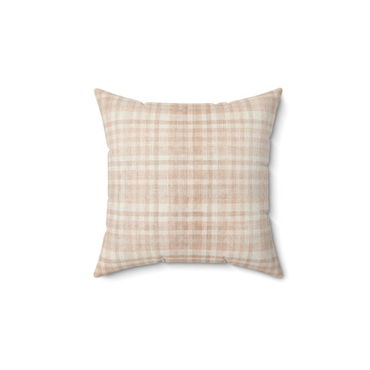 Old Soul Harvest™ Heirloom Plaid Throw Pillow - Throw Pillow from Old Soul Harvest Campfire Circle