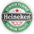 Heineken Logo Round Pillow — Custom Shaped Beer Bottle Cap Cushion