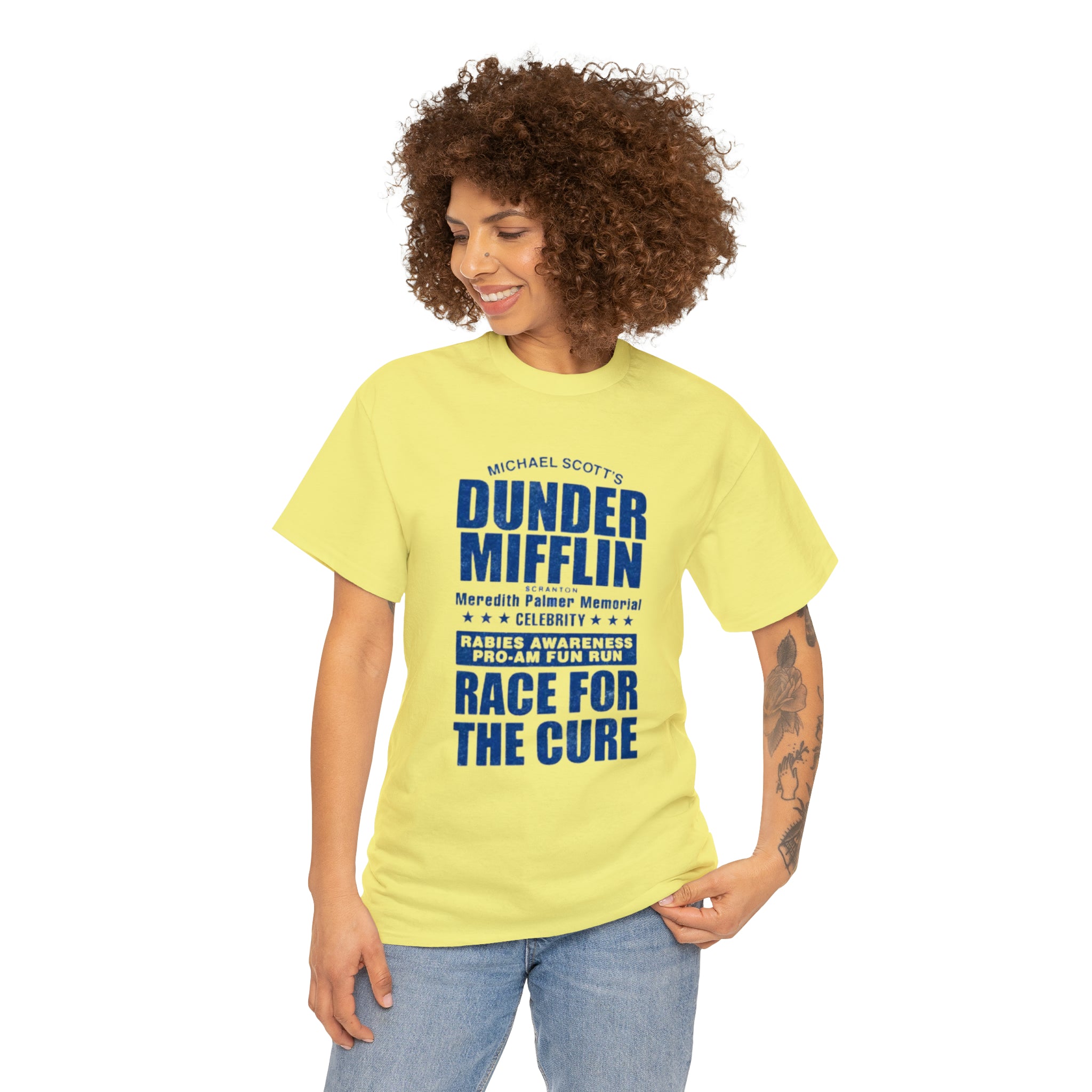 Race for the Cure- Unisex Heavy Cotton T-Shirt - Creations by Chris and Carlos