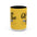 Queen Bee Coffee Mug — Floral Bee Accent Mug (11/15oz) - Creations by Chris and Carlos