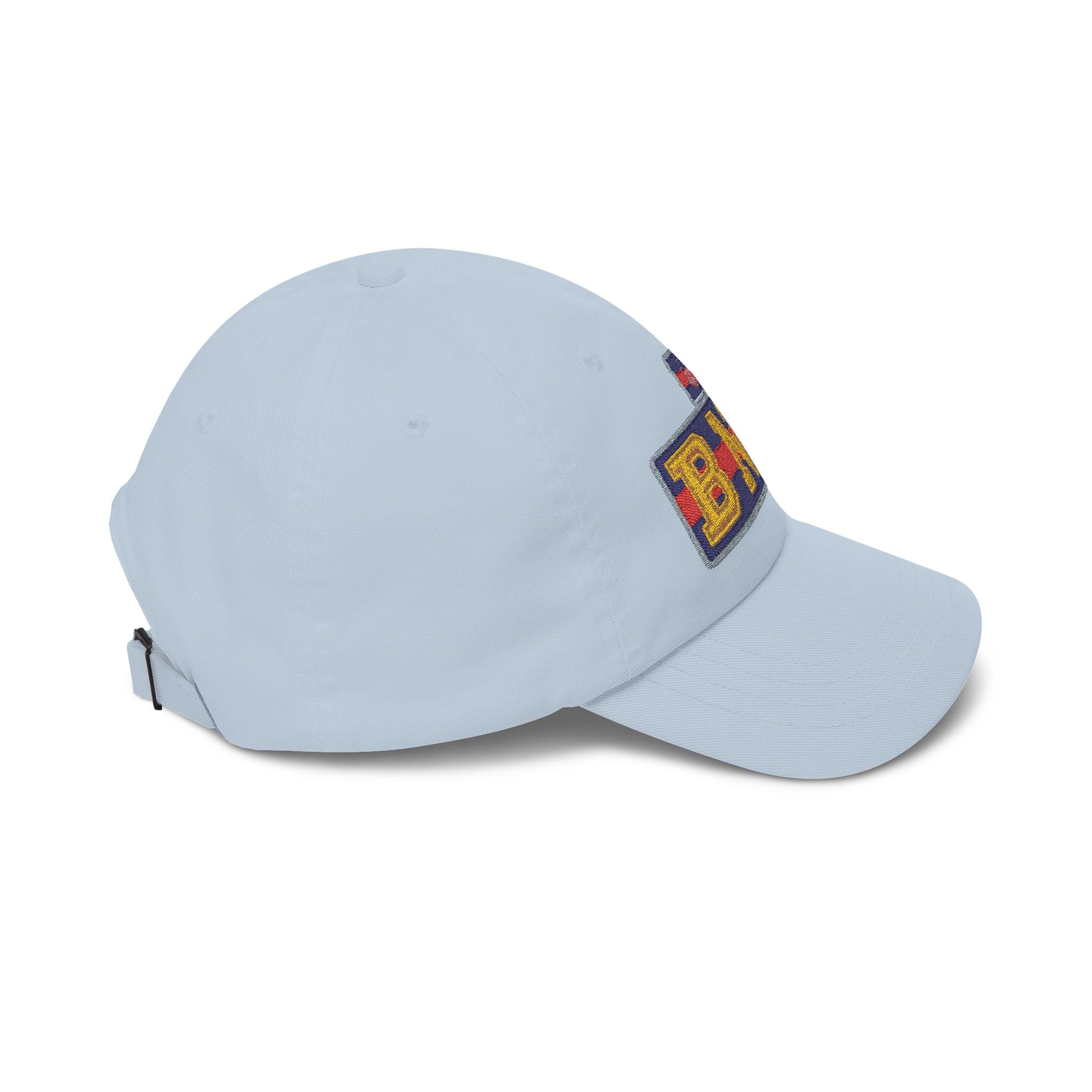 BNY Embroidered Dad Cap — Vintage Varsity Patch Baseball Hat - Creations by Chris and Carlos