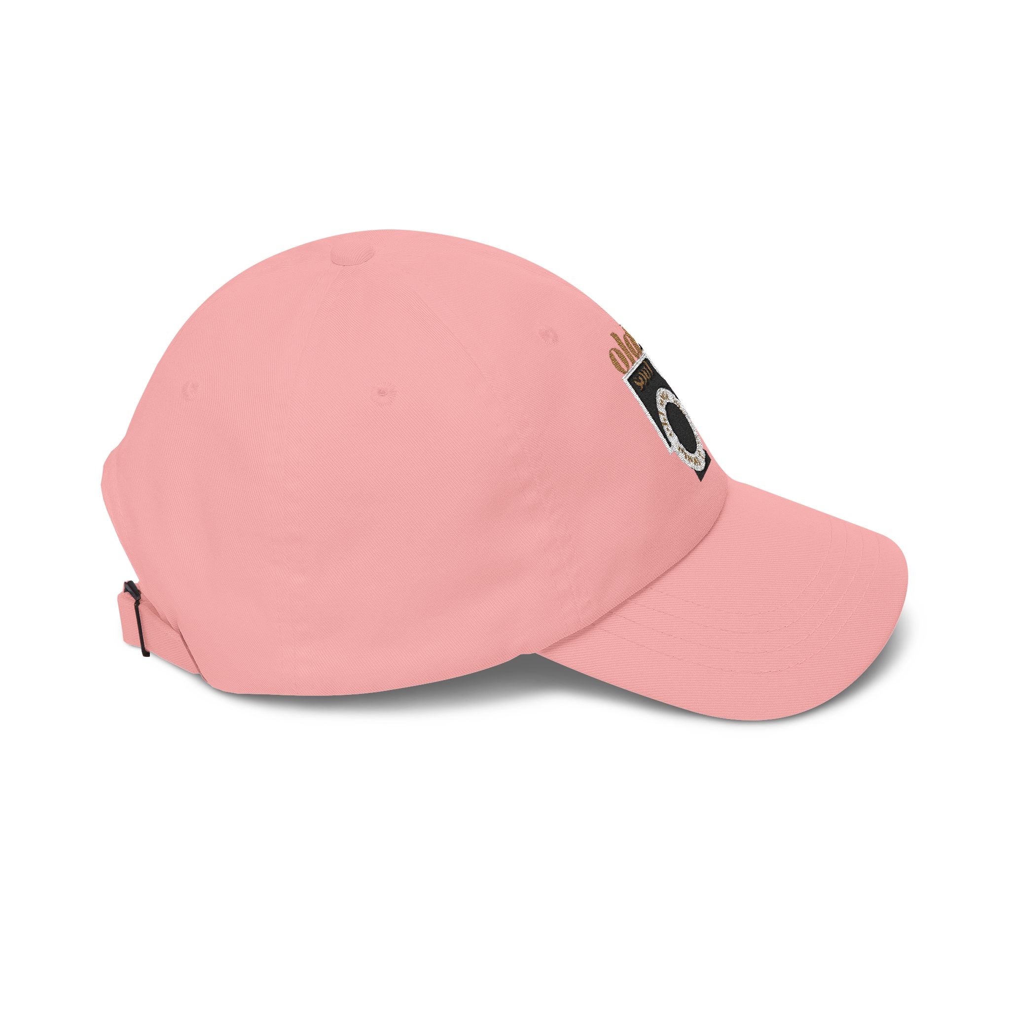 Classic Dad Cap – 'Old Soul' Retro Block Logo Embroidered Baseball Hat - Creations by Chris and Carlos
