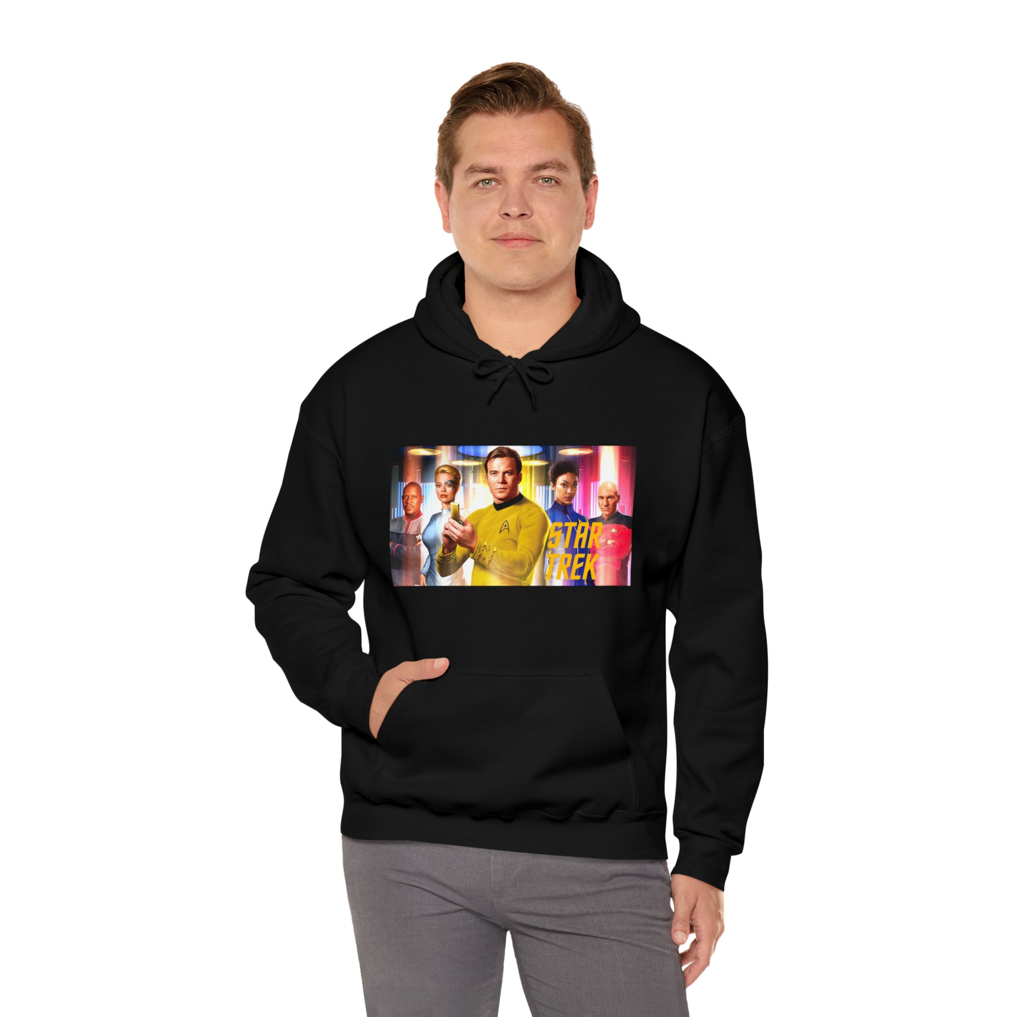 Star Trek- Unisex Heavy Blend™ Hooded Sweatshirt - Creations by Chris and Carlos