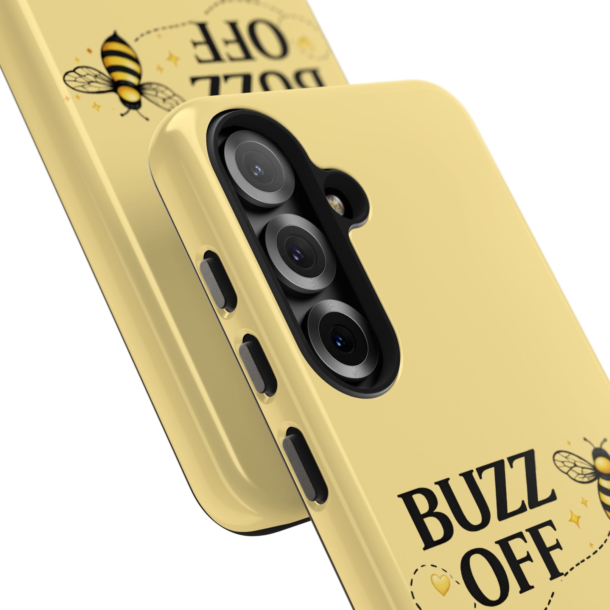 Buzz Off Bee Happy Always Phone Case - Creations by Chris and Carlos