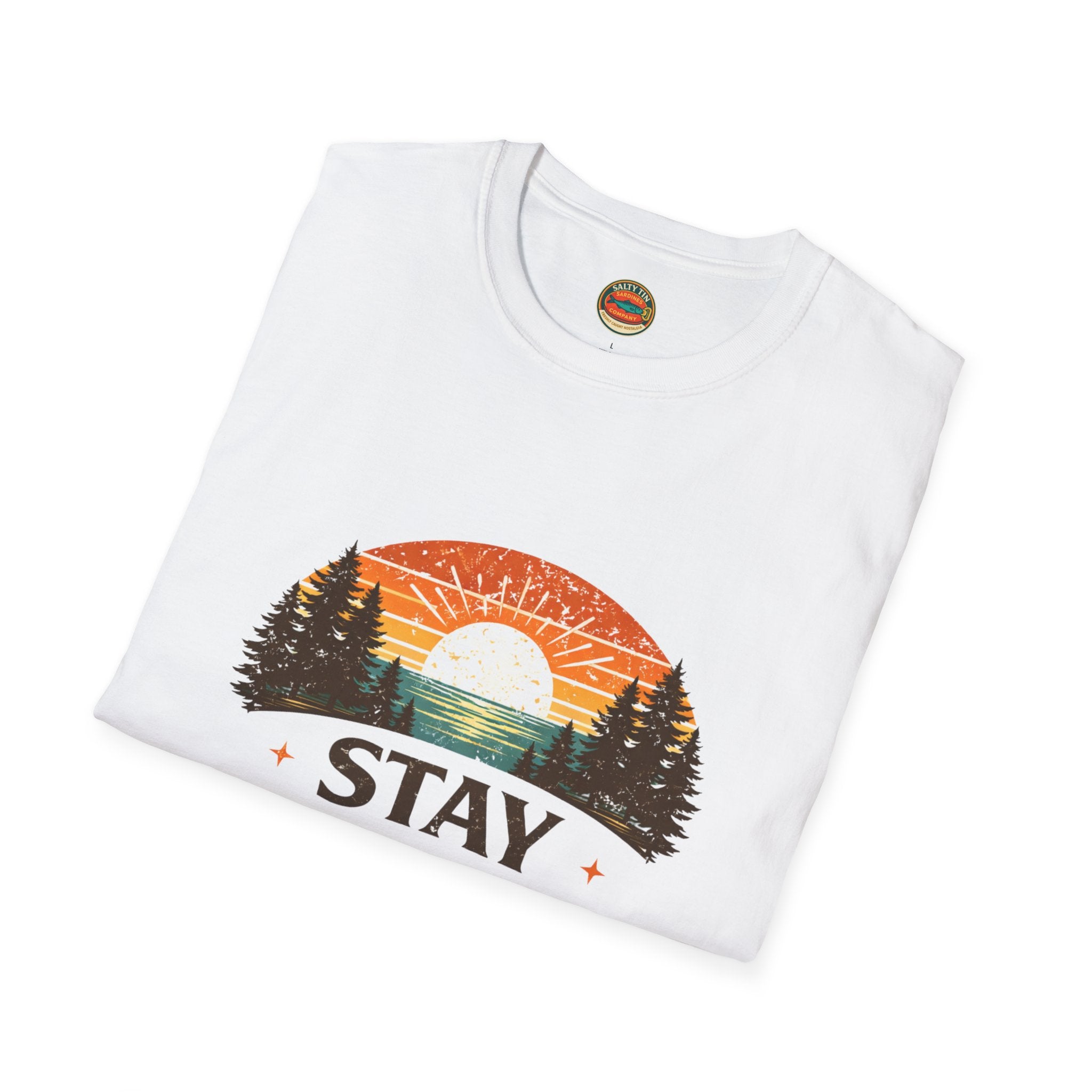 Stay Golden Old Soul T-Shirt — Vintage Sunset Nature Tee - Creations by Chris and Carlos