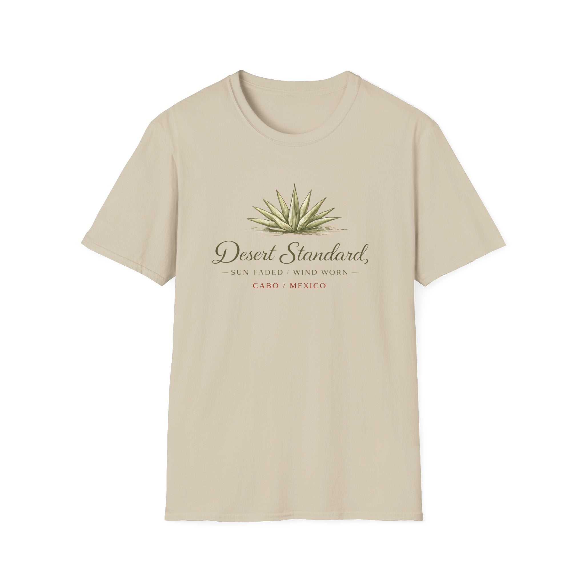 Desert Standard Agave T-Shirt — Botanical Graphic Tee - Creations by Chris and Carlos