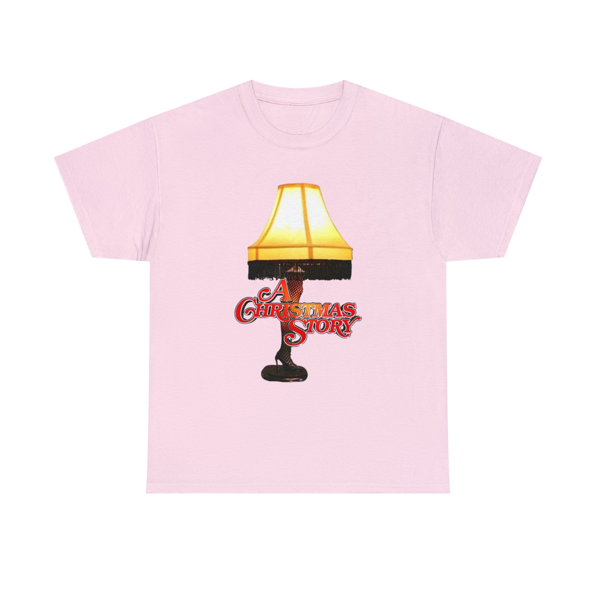 A Christmas Story- Leg Lamp Unisex Heavy Cotton T-Shirt - Creations by Chris and Carlos