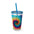 Tie Dye- Sunsplash Tumbler with Straw, 16oz