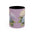 Hydrangea Floral Mug — Purple Ceramic Coffee Tea Cup (11oz & 15oz)