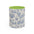 Blue Toile Accent Coffee Mug — Vintage Tea Party Pattern, Pink Interior (11/15 oz)