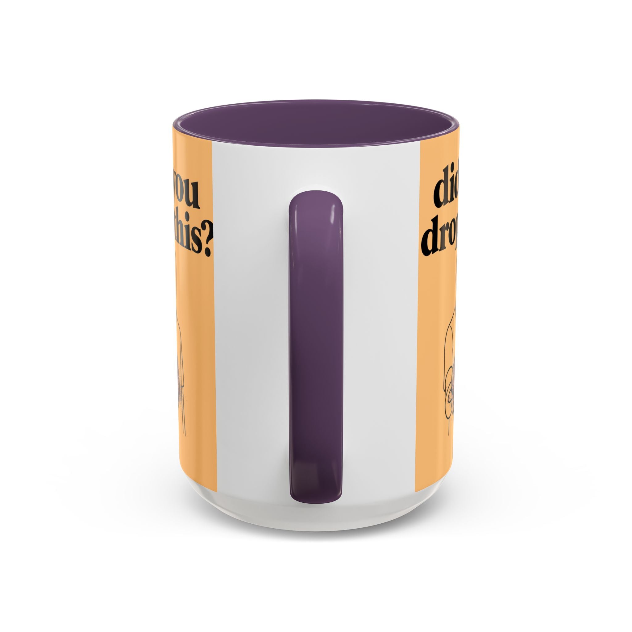 Did You Drop This? Brain Illustration Accent Coffee Mug - Creations by Chris and Carlos