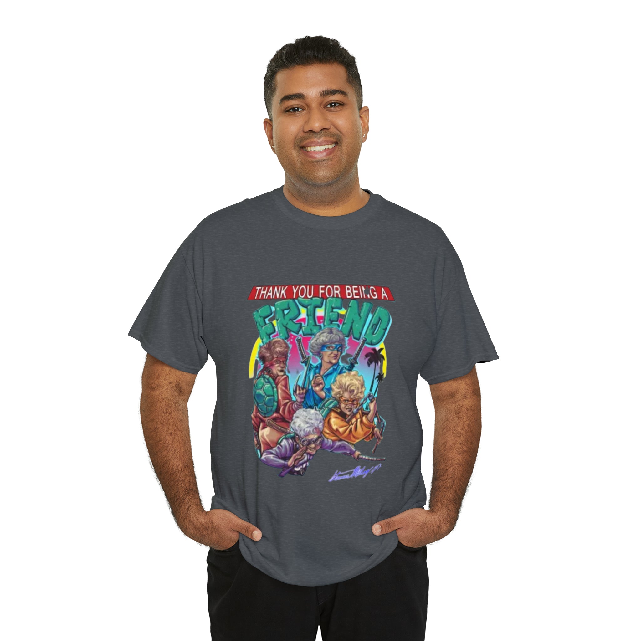 The T-Shirtnage Mutant Ninja Turtles- Unisex Heavy Cotton T-Shirt - Creations by Chris and Carlos