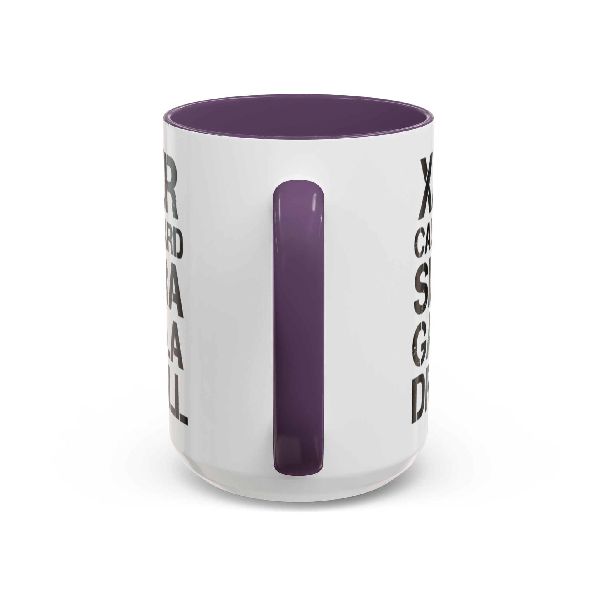Paradise TV Show Typography Names Accent Coffee Mug — Bold Black Name List Design (11/15oz) - Creations by Chris and Carlos