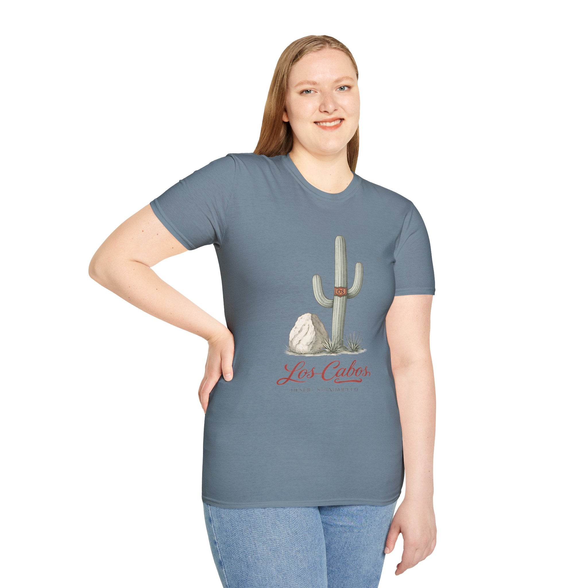 Los Cabos Cactus T-Shirt — Desert Vacation Tee - Creations by Chris and Carlos