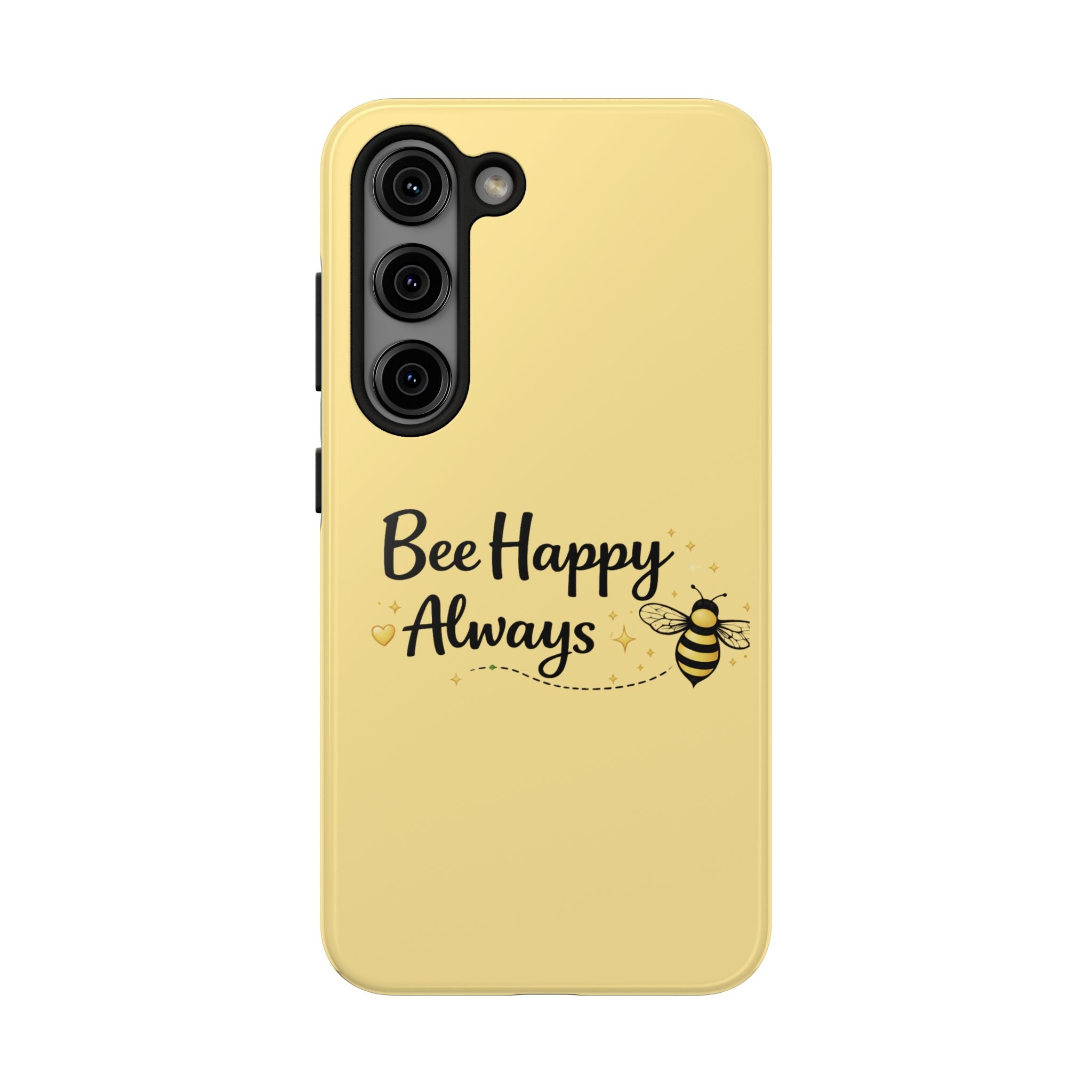 Buzz Off Bee Happy Always Phone Case - Creations by Chris and Carlos
