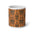 20oz Halloween Pumpkin Damask Jumbo Mug — Spooky Orange Coffee Cup