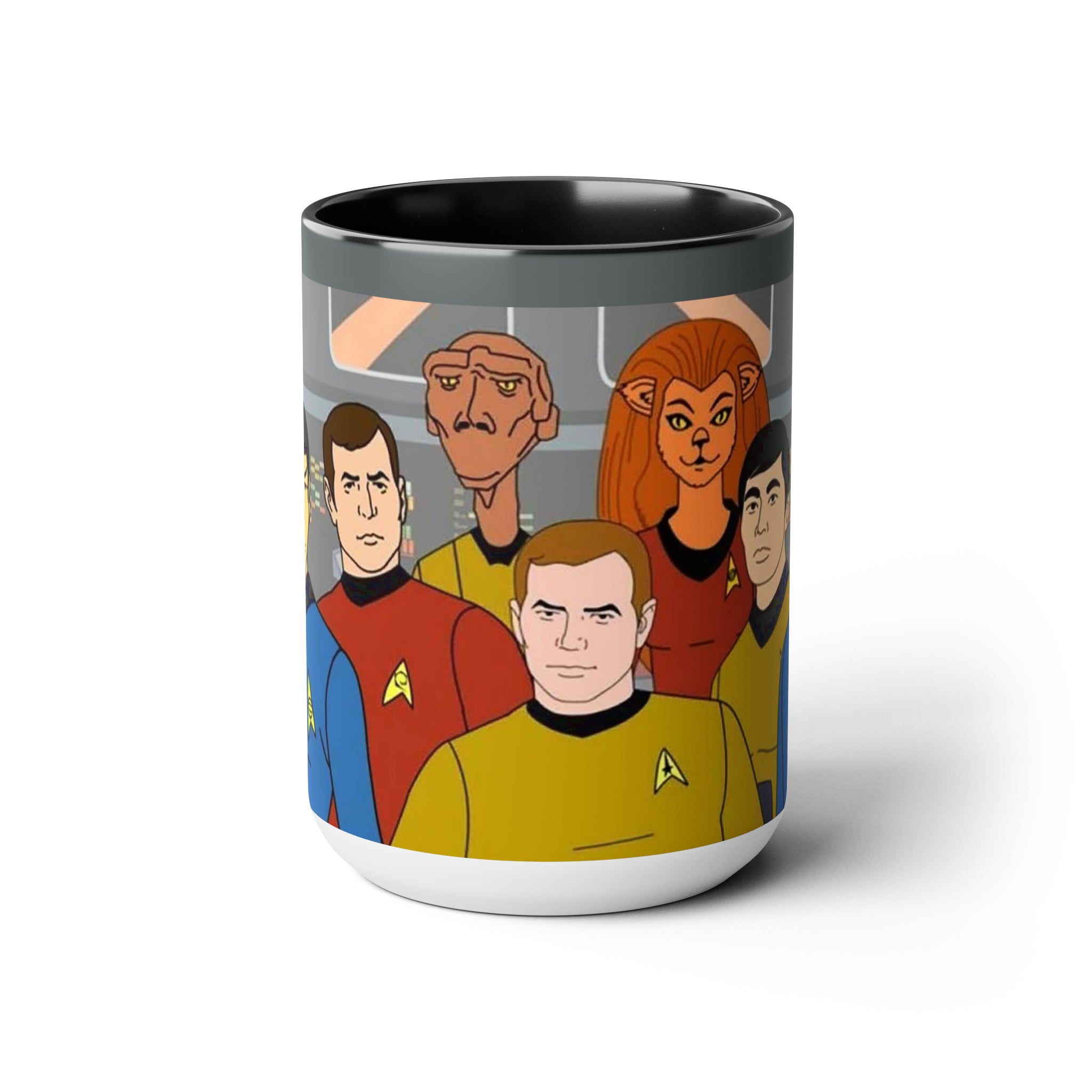 Star Trek Collection- White Ceramic Mug - Creations by Chris and Carlos