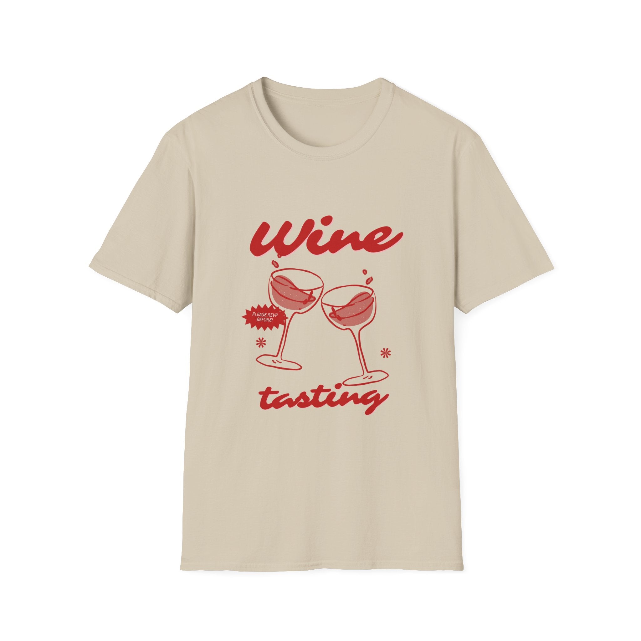 Wine Tasting T-Shirt — Clinking Glasses Wine Lover Shirt - Creations by Chris and Carlos