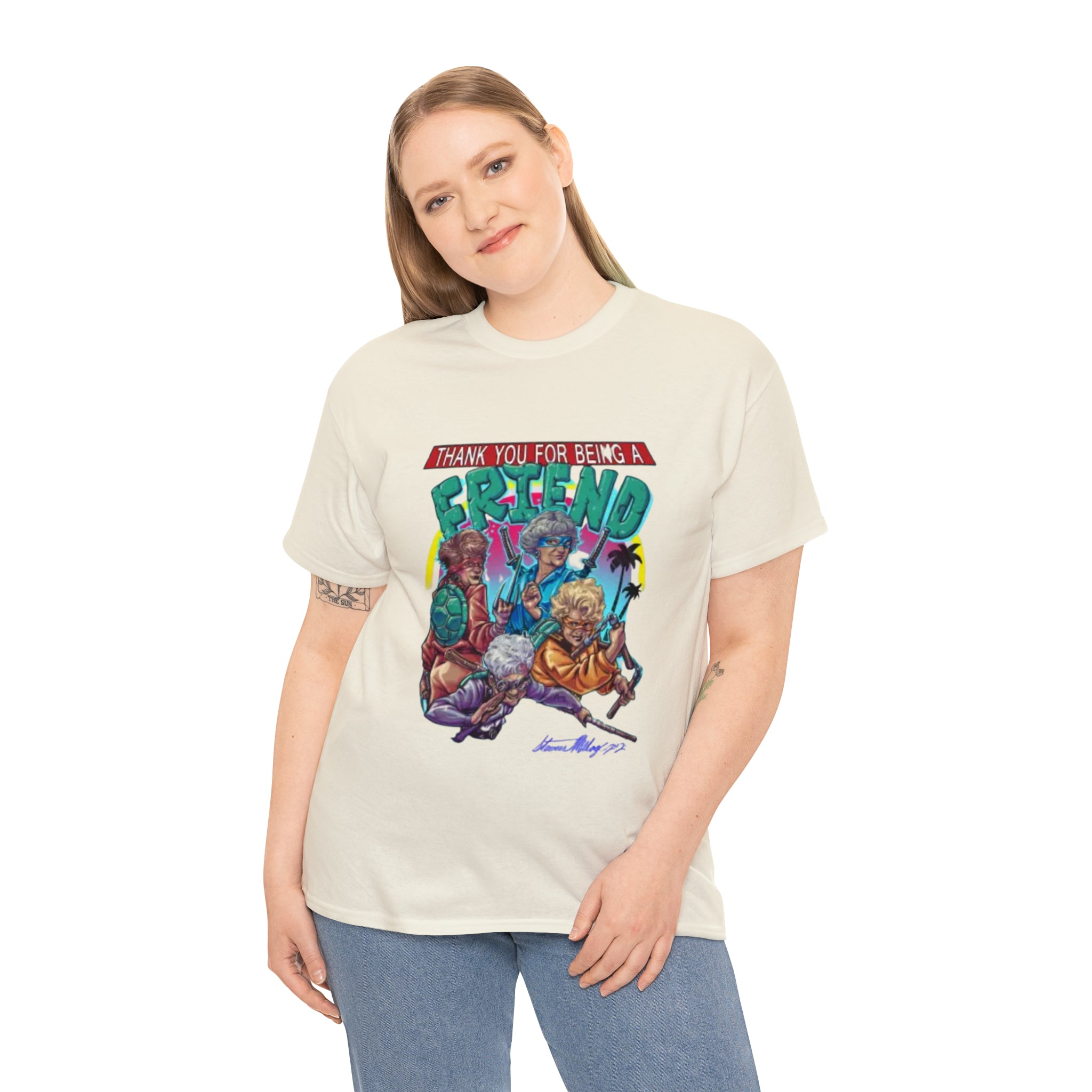 The T-Shirtnage Mutant Ninja Turtles- Unisex Heavy Cotton T-Shirt - Creations by Chris and Carlos