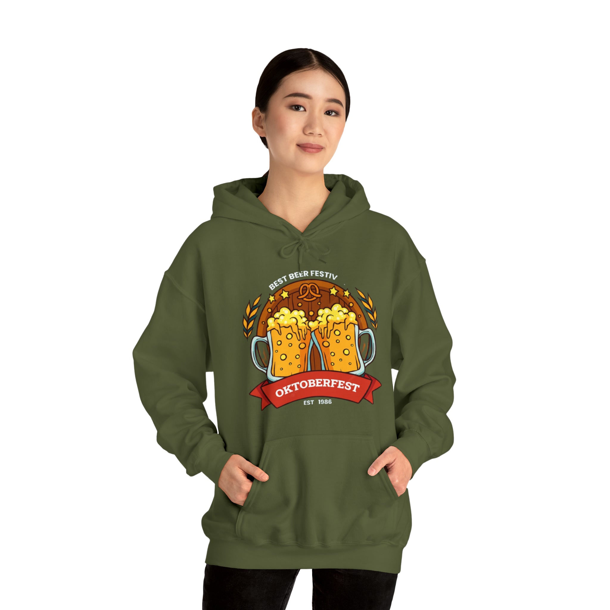 Oktoberfest- Unisex Heavy Blend™ Hooded Sweatshirt - Creations by Chris and Carlos
