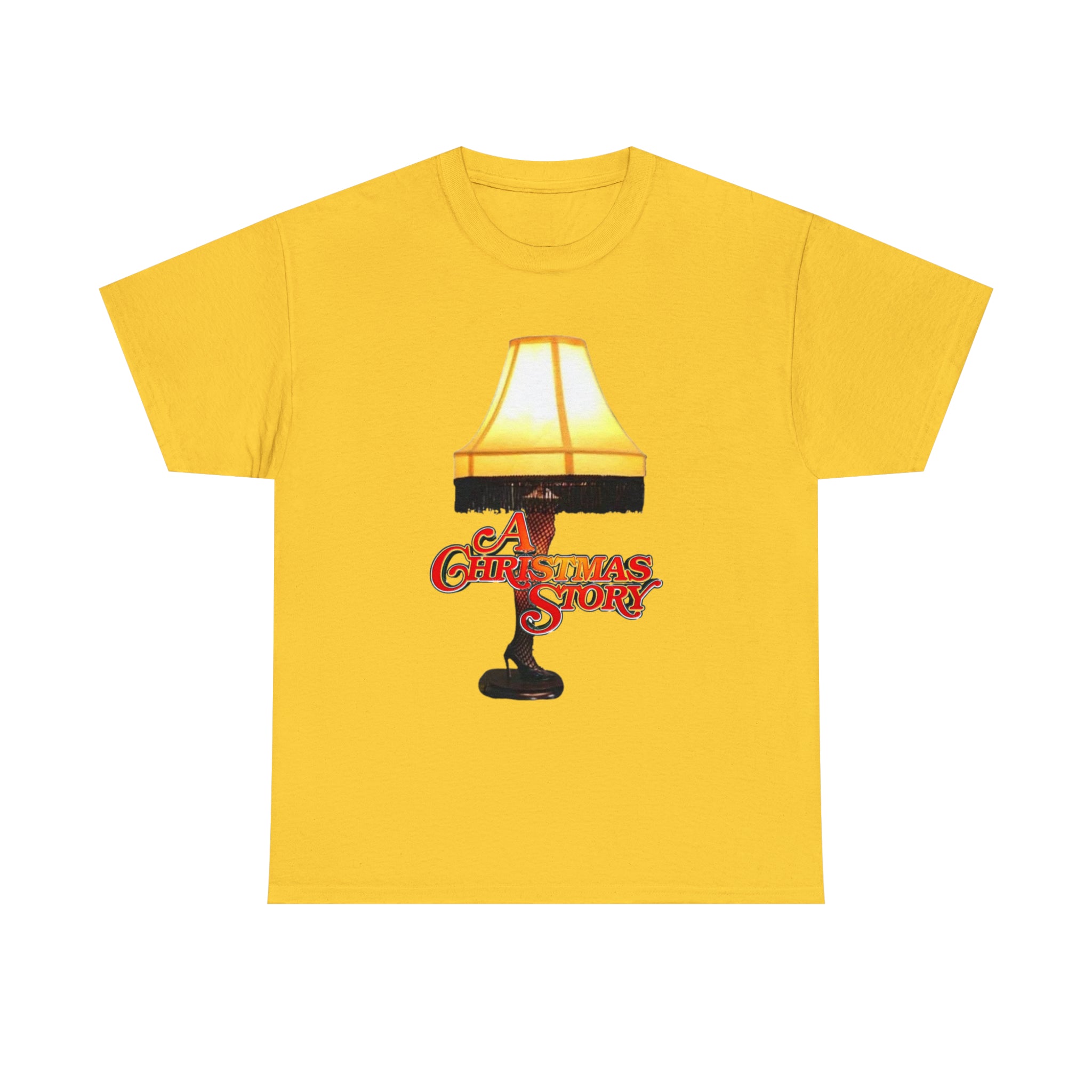 A Christmas Story- Leg Lamp Unisex Heavy Cotton T-Shirt - Creations by Chris and Carlos