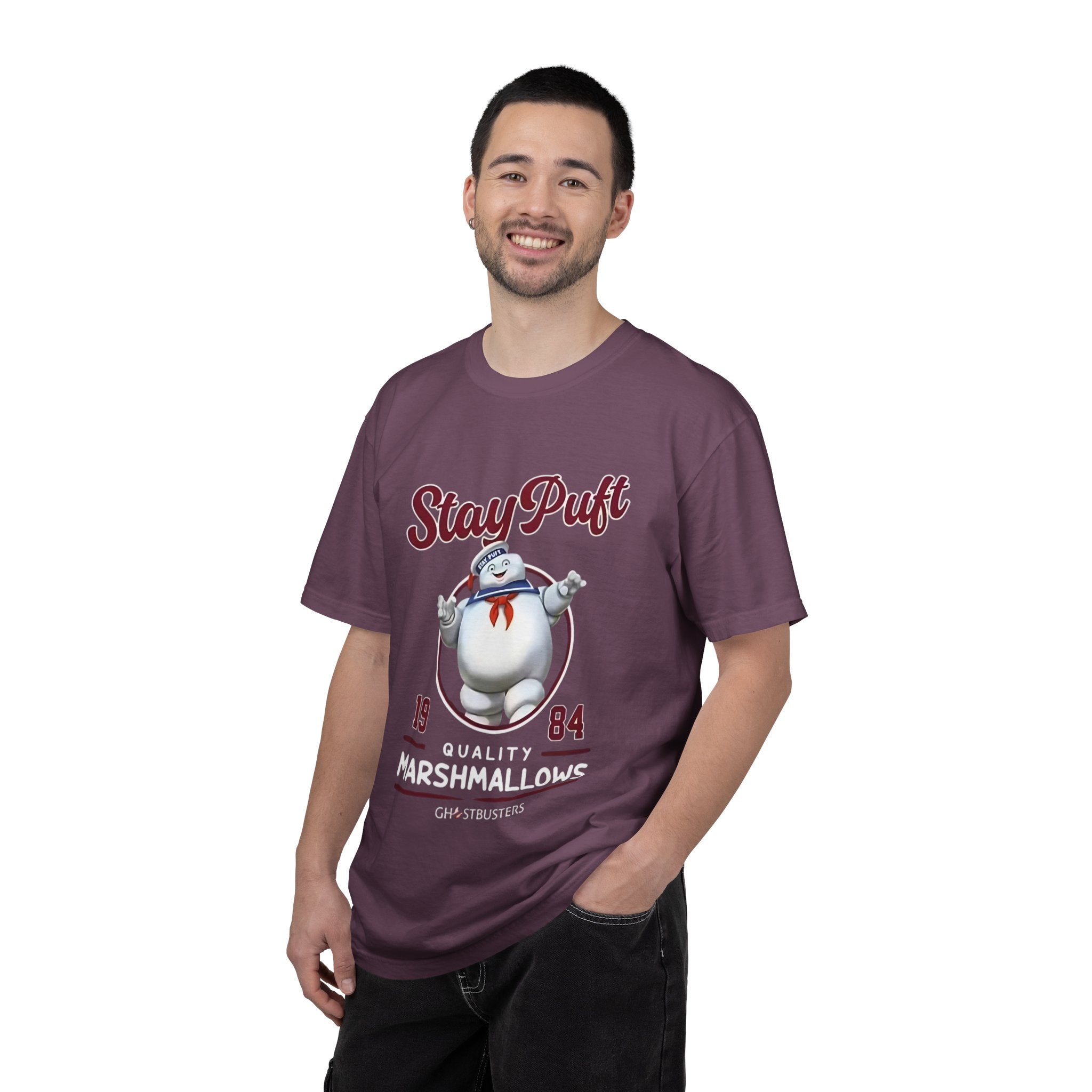 Stay Puft Marshmallows Vintage T-Shirt — Ghostbusters 1984 Retro Tee - Creations by Chris and Carlos