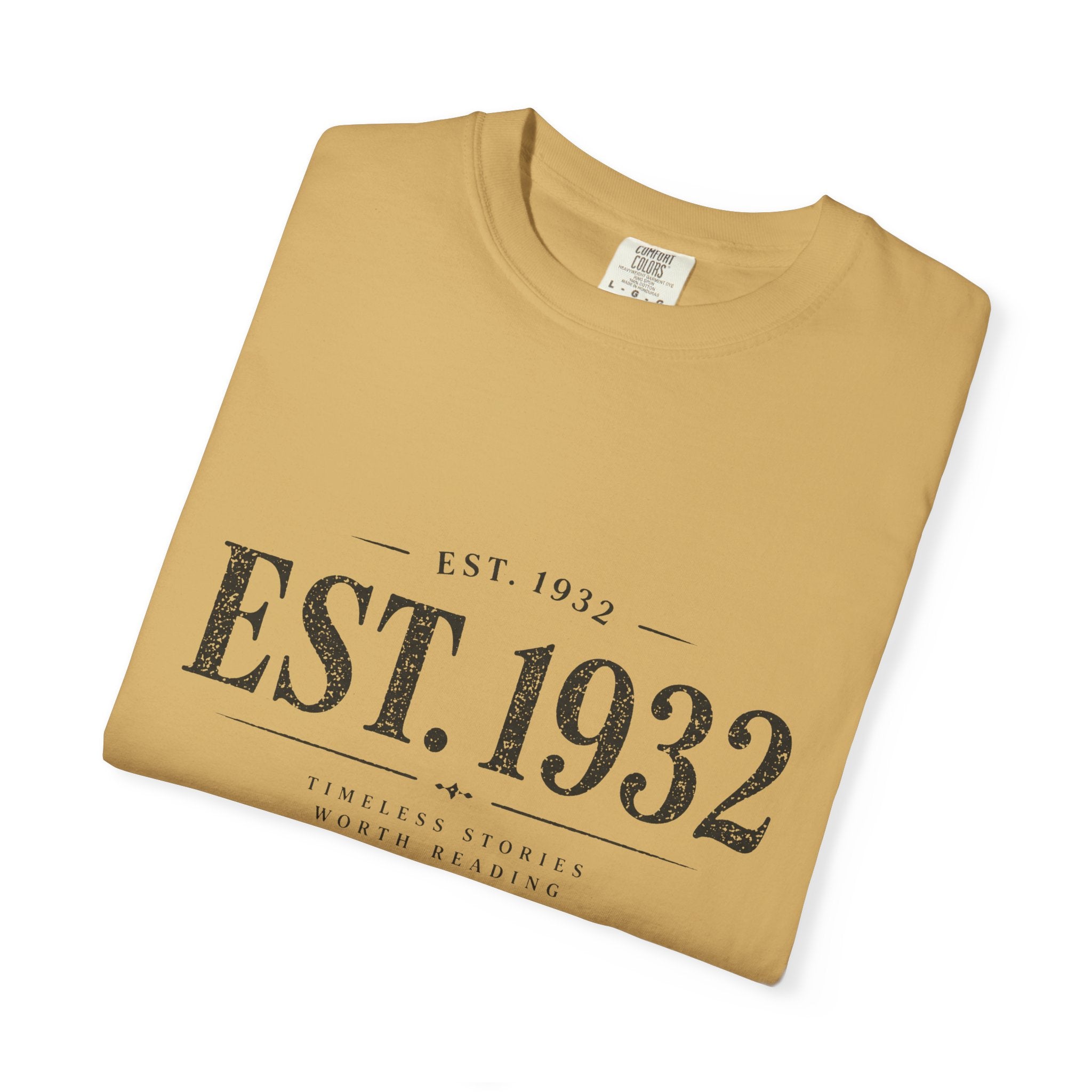 EST. 1932 Vintage Established Year T-Shirt — Retro Heritage Tee - Creations by Chris and Carlos