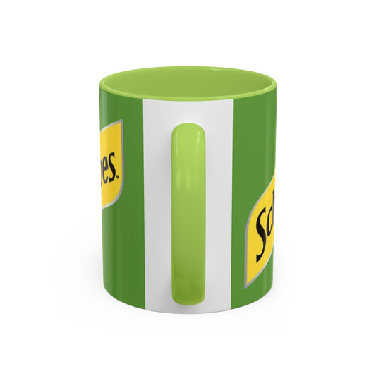 Schweppes Logo Accent Coffee Mug (11/15oz) - Creations by Chris and Carlos