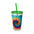 Tie Dye- Sunsplash Tumbler with Straw, 16oz