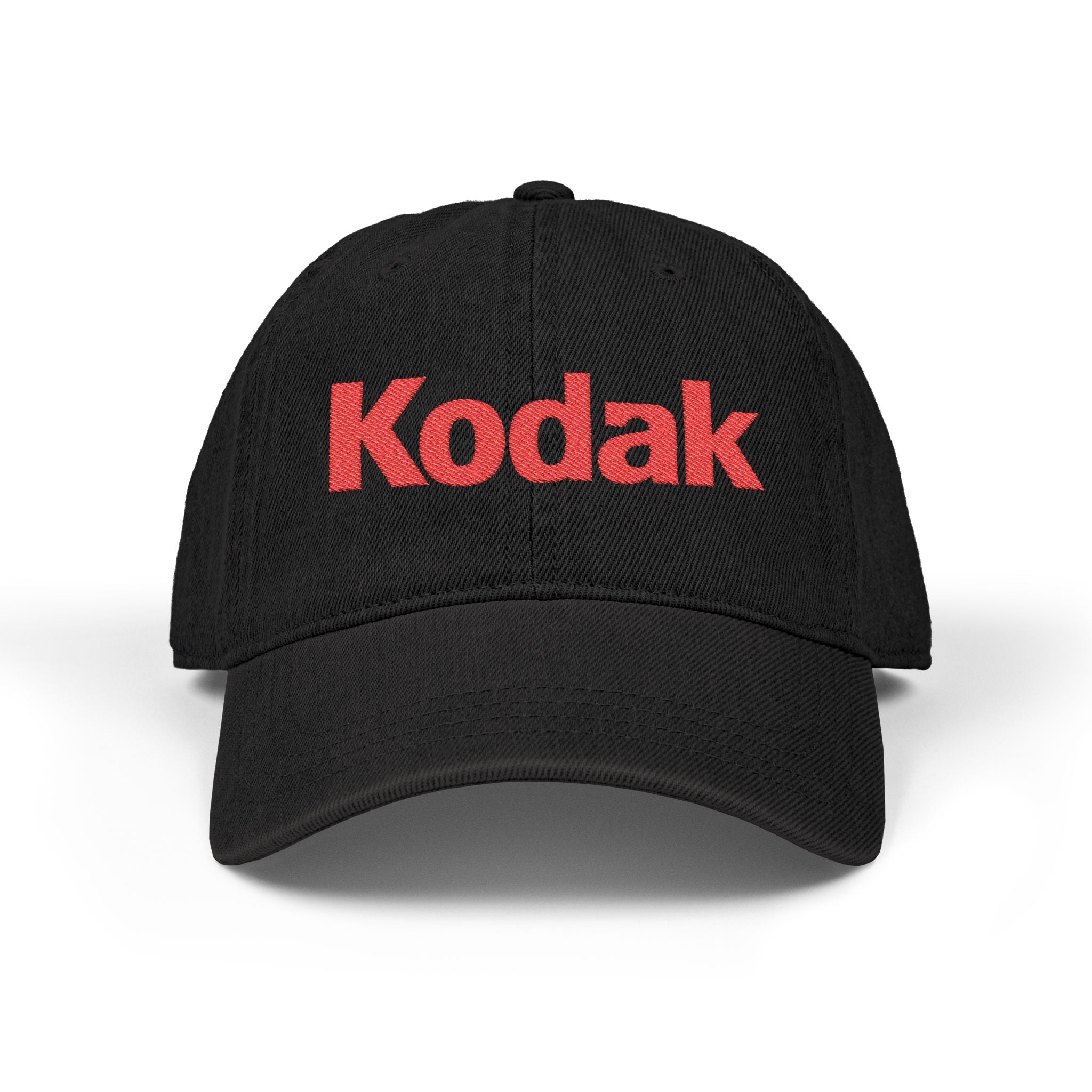 Kodak Embroidered Denim Hat - Vintage Logo Cap - Creations by Chris and Carlos