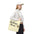 Bee Happy Always Tote Bag — Cute Inspirational Bee Canvas Shopper - Creations by Chris and Carlos