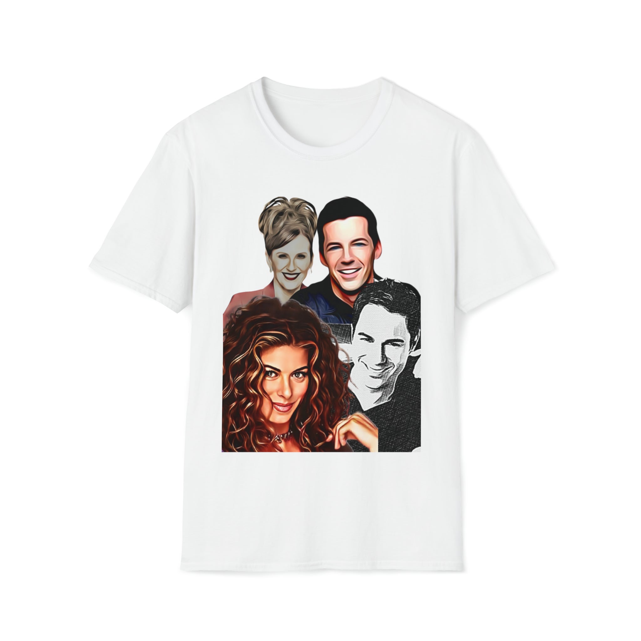Will and Grace- Unisex Softstyle T-Shirt - Creations by Chris and Carlos