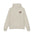 Relaxed Hoodie with Small Floral Moon Emblem - Cozy Casual Pullover