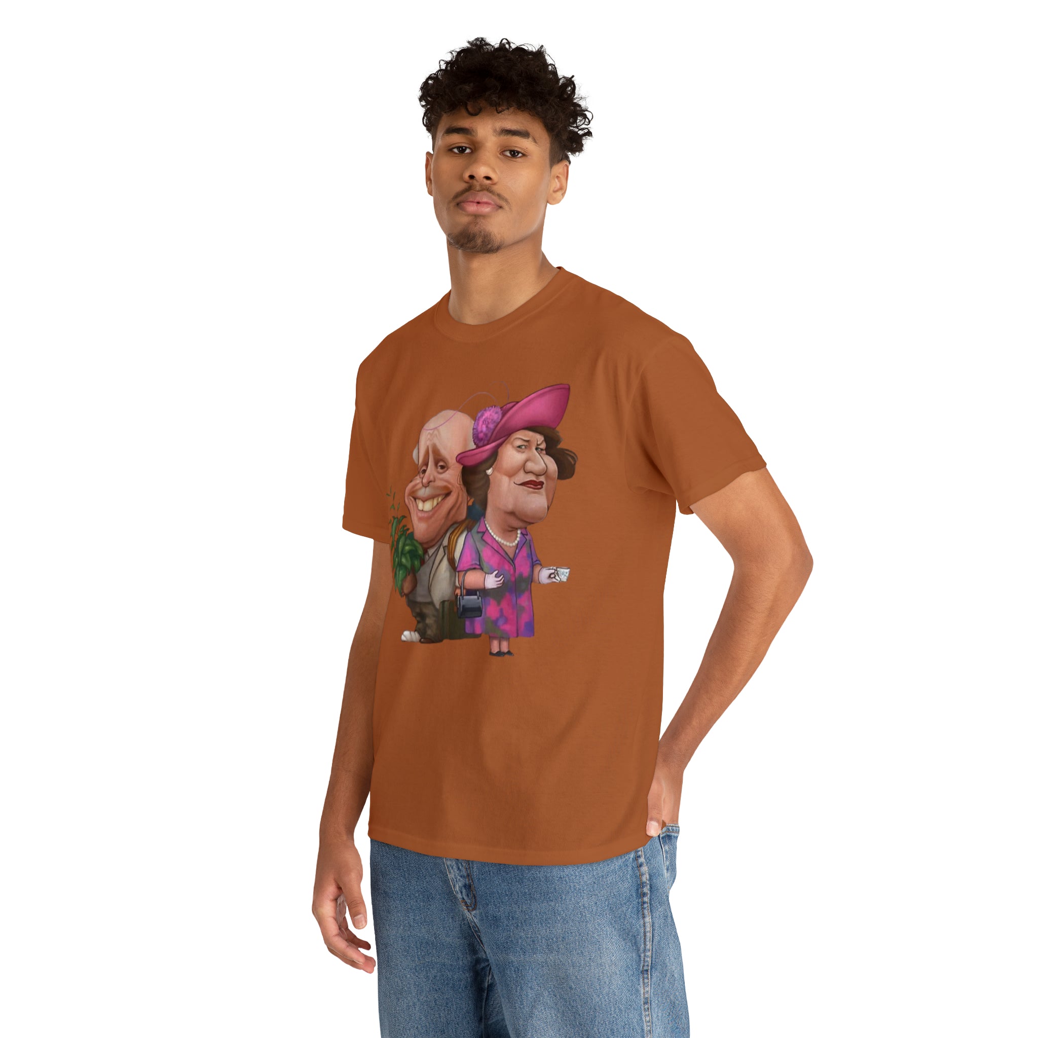 Keeping Up Appearances 90's TV Show-Unisex Heavy Cotton T-Shirt - Creations by Chris and Carlos