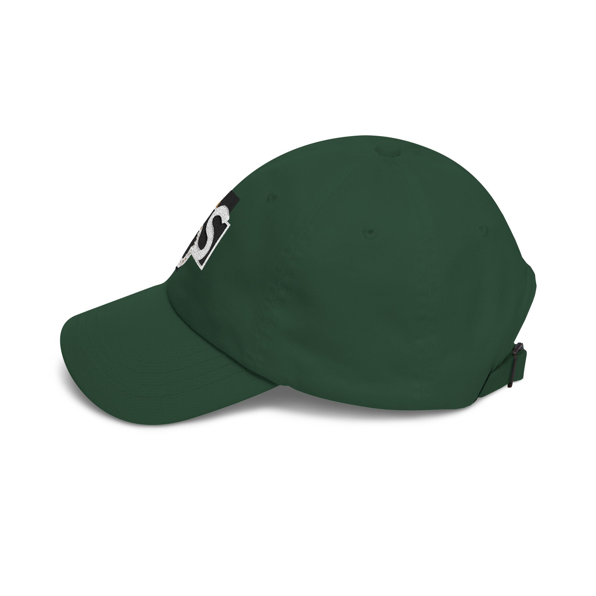Classic Dad Cap – 'Old Soul' Retro Block Logo Embroidered Baseball Hat - Creations by Chris and Carlos